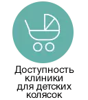 Доступность клиники для детских колясок